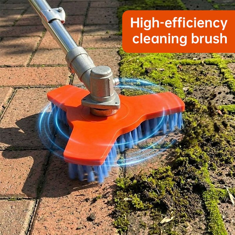 3T Design Heavy-Duty Lawn Mower Cleaning Brush | Professional Grade Garden & Horticulture Tool Brush Cleaning Accessory